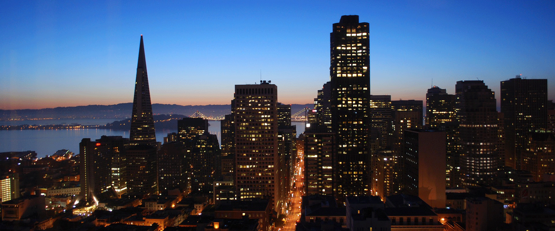 San Francisco Skyline at night