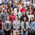 Pre-Health students in a large group