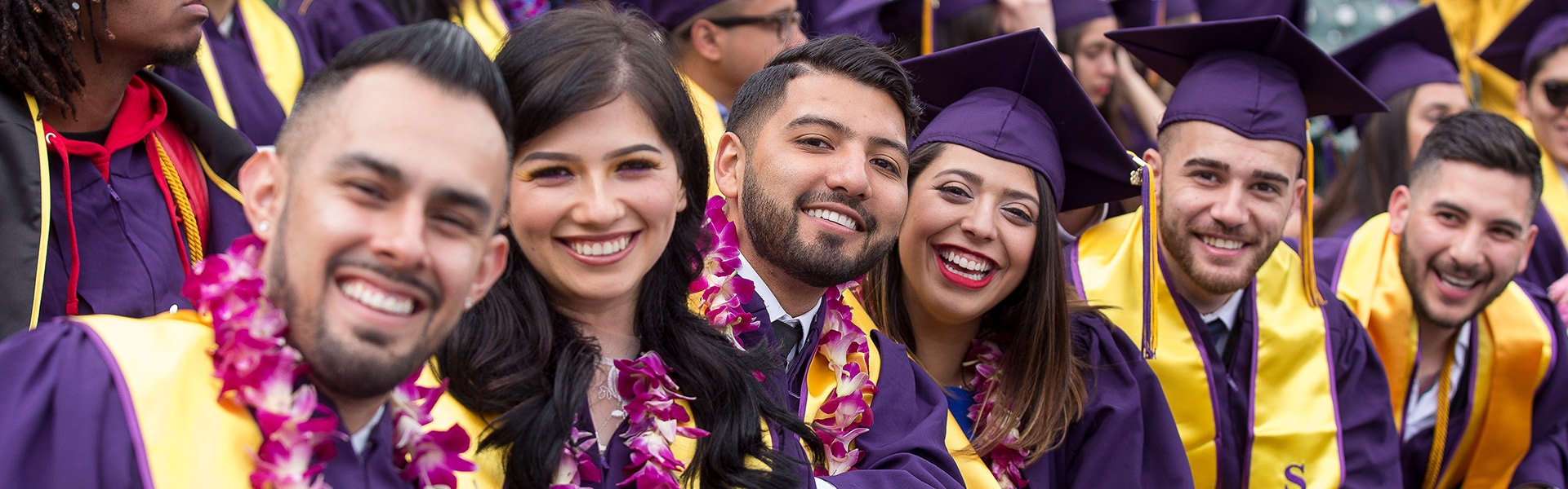 Graduates at Commencement